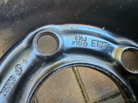 Plechové disky kola Opel 5x110 Astra Zafira R16 - 2