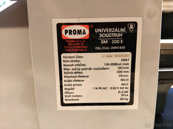 Soustruh PROMA SM300E - 2