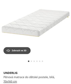 Dětská postýlka Ikea - 2