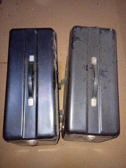 Yamaha XJ 550, nosič kufrů a kufry - 2