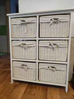 Komoda 6 košíků - 2