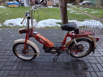 Babetta 207 s kartičkou, červená původní 4. - 2