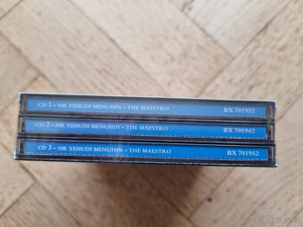 3 CD Sir Yehudi Menuhin : The Maestro (nové, orig. zabalené) - 2