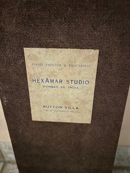 Indická žena na zeď - 2