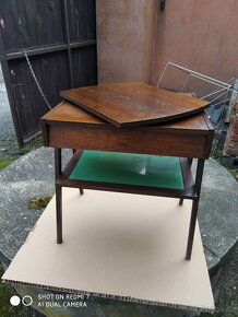 RETRO OTOČNÝ STOLEK. - 2