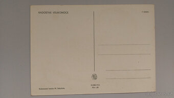 Stará velikonoční pohlednice - 2