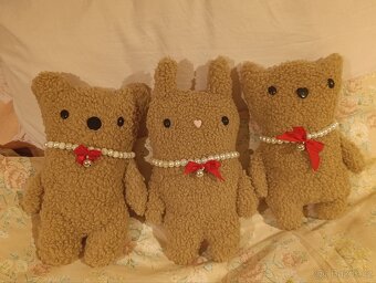 Ručně vyrábění plyšáci - 2