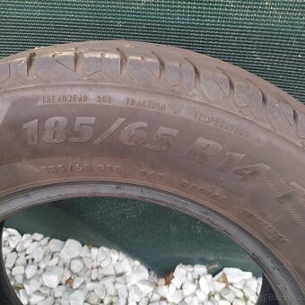 4x LETNÍ pneu 185/65/r14 - 2