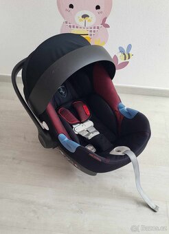 Autosedačka Cybex Aton M i-Size Ferrari Victory Black - 2