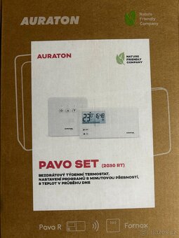 Bezdrátový termostat AURATON Pavo SET (2030RT) - 2