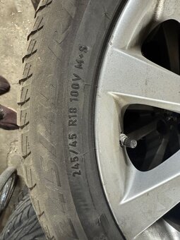 originál alu 18’’ kola na bmw f10/f11 - 2