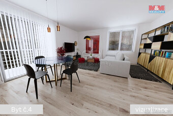 Prodej bytu 2+kk, 55.4 m², Žleby - 2