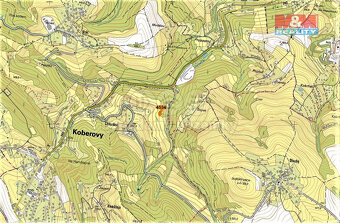 Prodej louky a lesa, 1670 m², Koberovy - 2