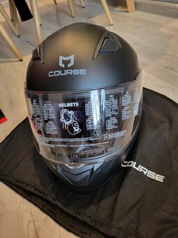 Integrální moto Helma Course Raider 2.0 Matt - 2
