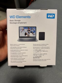 Externí Pevný Disk WD Elements 750 GB - 2