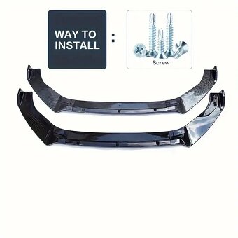 Lipo Spoiler Splitter Golf 7 7.5 MK7 MK7.5 2012-2020 - 2