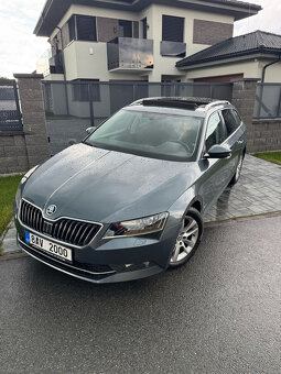 Škoda Superb III Combi 1.6TDI - 1.majitel, panorama, manuál - 2