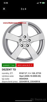 Kola 5x120 r18 - 2