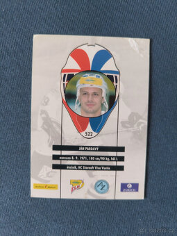 Hokejová Karta - Ján Pardavý OFS 1999/2000 - 2