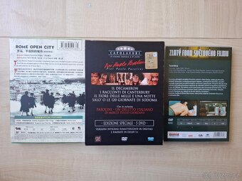7 filmů (DVDs) od Pier Paolo Pasolini - 2