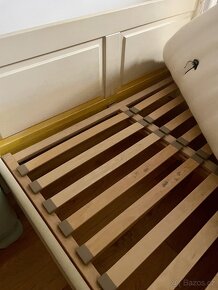 Dřevěná masivní postel 140 cm - 2