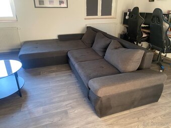 Rozkládačí gauč s uloženým prostorem - 2