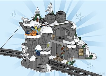 LEGO vlak novy tunel skála ze setu 60470 - 2