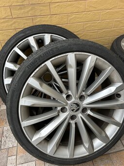 Prodám alu kola Škoda – letní sada, 4 kusy - 2