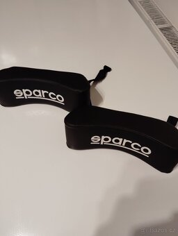 2x Krční sportovní opěrka zn. Sparco-černá - 2