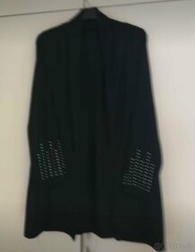 Dámský černý kardigan - 2