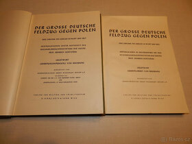 2x kniha Der Grose Deutsche Feldzug Geger Polen - 2