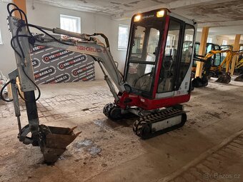 Minibagr Takeuchi TB015 2001 2x lzice Teleskop - 2