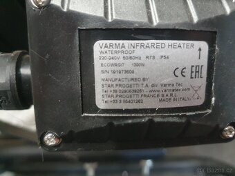 Infrazařič přenosný 1300 W - 2