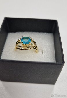 Krásný pozlacený prsten Butik - 2