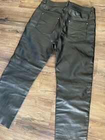 Moto kalhoty kožené pánské - 2