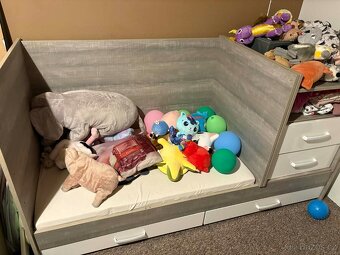 Dětská rostoucí kombi postel - 2