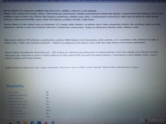 Garmin Dakota 10 GPS navigace - 2