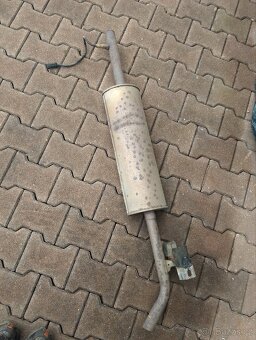 Střední tlumič výfuku Renault modus - 2