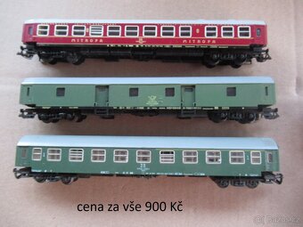 TT - vláčky, mašinky - modelová železnice - 2