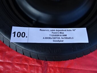 Dojezdové kolo 16" na Ford - 2