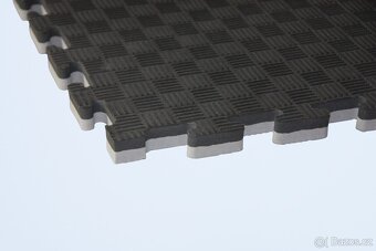 Tatami ELITE tvrdá šedo - černá 105cm x 105cm x 2.5cm - 2