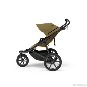 THULE Urban Glide 3 kočárek NUTRIA GREEN + madlo THULE - 2