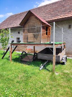 Dětský dřevěný zahradní domeček - 2
