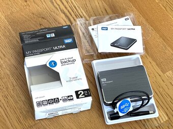 Externí pevný disk WD My Passport Ultra 2TB 2.5” HDD - 2