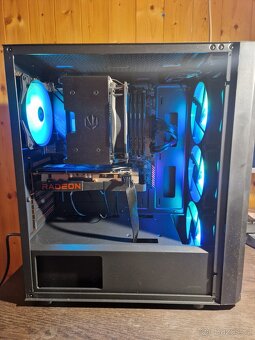 Herní PC, Ryzen 5600g, RX 6600 XT, 32Gb RAM, 1TB SSD - 2