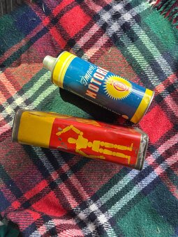 Plechovka od oleje Shell a Import Motoröl - 2