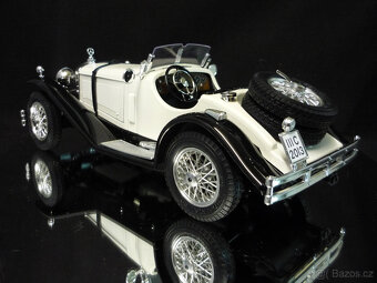 Mercedes Benz SSK bílý Bburago 1/18 - 2
