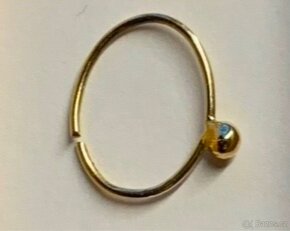 Piercing 14 Kt zlato - 2