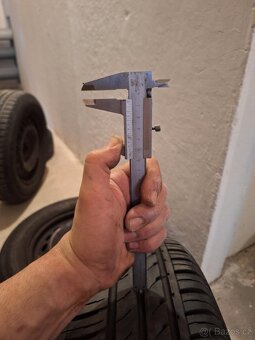 Sada kol 5×112, b vč. zim. pneu Continental 195/65 R 15 - 2