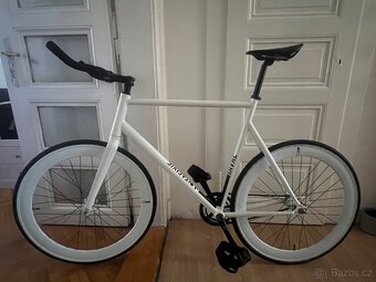 Prodám SANTAFIXIE RAVAL FIXED BIKE - ALL WHITE 60MM - 2